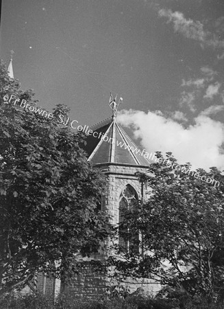 THE PARISH CHURCHAPSE WITH FIGURE IF ST MICHAEL